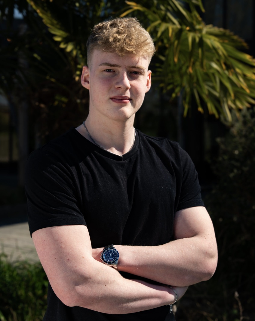 Portret van Ruben de Vries